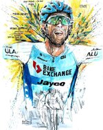 Michael Matthews (2), BikeExchange-Jayco, gewinnt die 14. Etappe der 109. Tour de France 2022.jpg