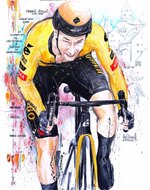 Primoz Roglic, Jumbo-Visma, gewinnt die 20. Etappe des 106. Giro d‘Italia 2023.jpg