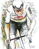 Der Weltmeister Mathieu van der Poel, Alpecin-Deceuninck, gewinnt den 67. E3 Saxo Classic 2024.jpg