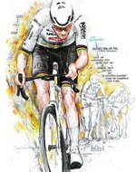 Der Weltmeister Mathieu van der Poel, Alpecin-Deceuninck, gewinnt nach 270,8km und einem 45 km...jpg