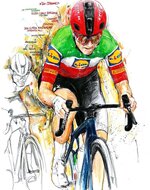 Elisa Longo Borghini, Lidl-Trek, gewinnt den 8. Pfeil von Brabant 2024.jpg