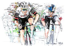 Juan Ayuso, UAE Team Emirates XRG, gewinnt die 3. Etappe der 104. Katalonien-Rundfahrt 2025.jpeg